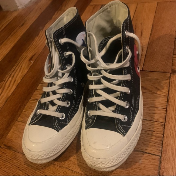 Commes de Garcons Converse High Top Chucks - Picture 2 of 6